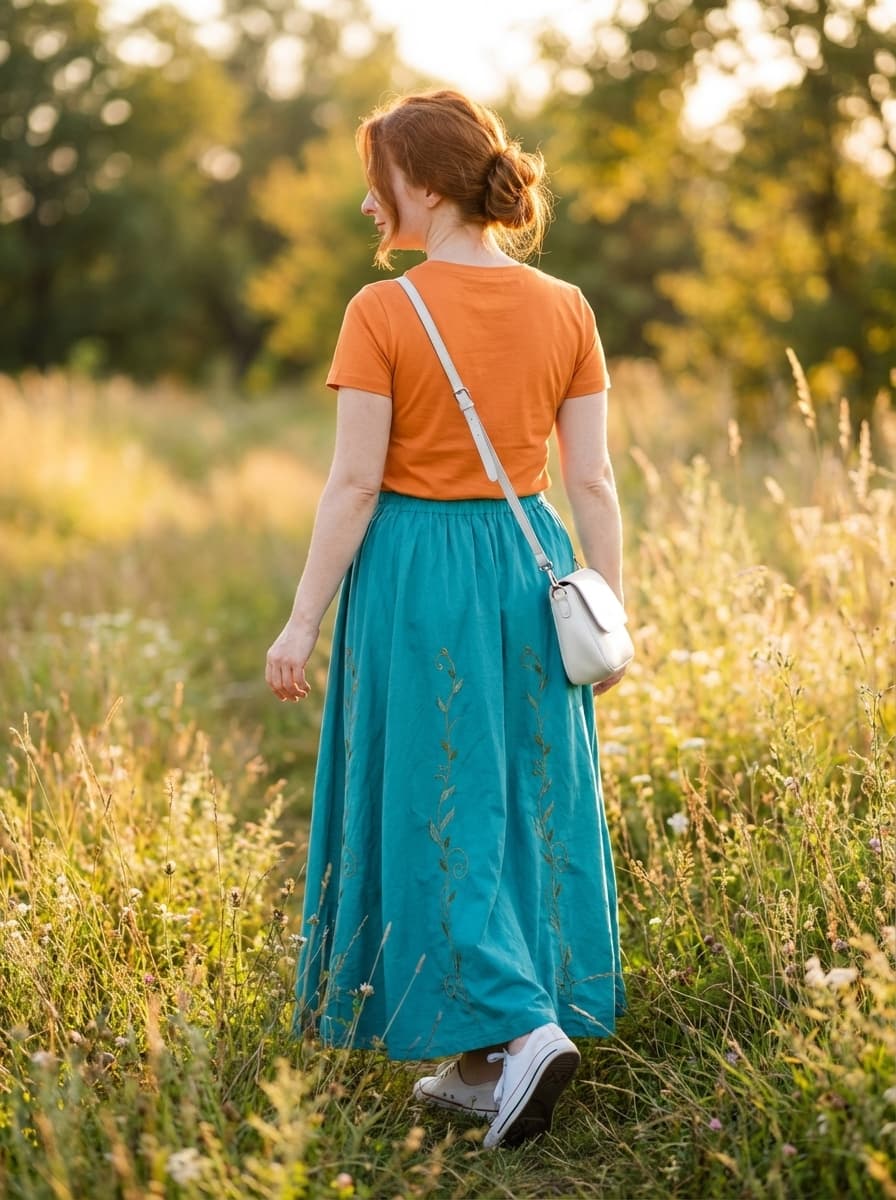 slowfashion sukně bavlna